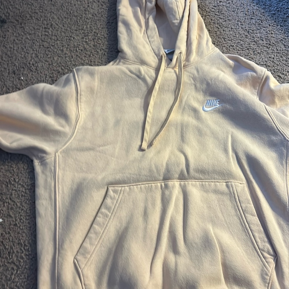 peach nike hoodie
